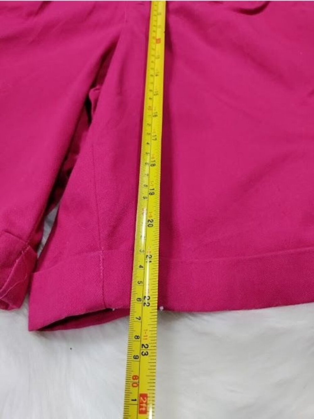 Vintage 90's CHAUS Sport High Waisted Pleat Front Casual Shorts 10 - Picture 4 of 12